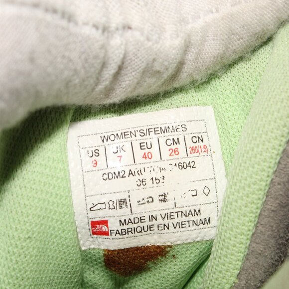 The North Face Womens Sz US 9 EU 40 Storm II Mid Waterproof Hiking Boots Gray - Picture 10 of 10